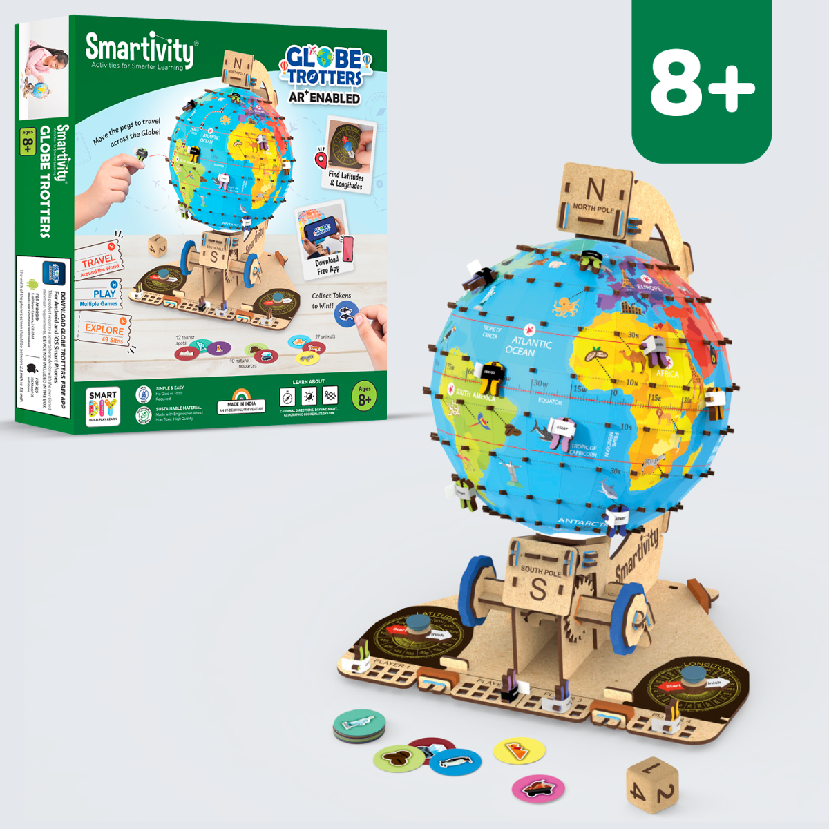 Увлекательный глобус | 8-14 лет